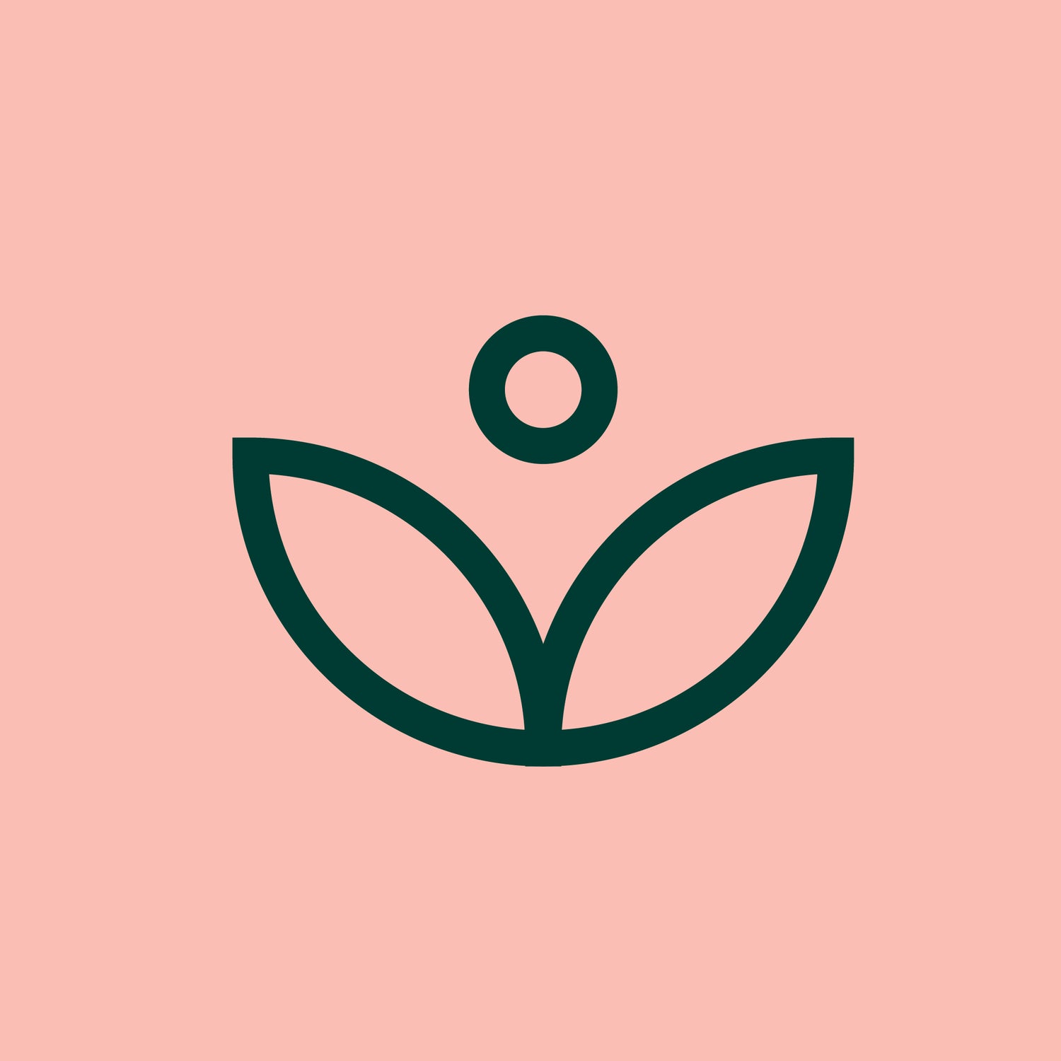 Spa logo, St. Pete Florida, wellness, relaxation icon.