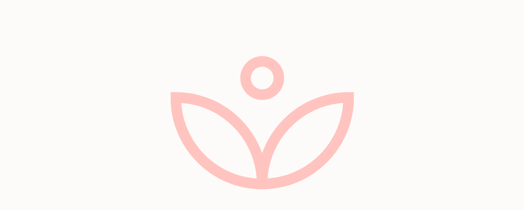 Pink leaf logo for a St. Pete spa.