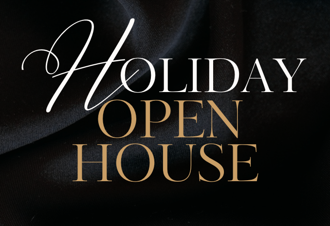 Holiday Open House spa event in St. Pete Florida.