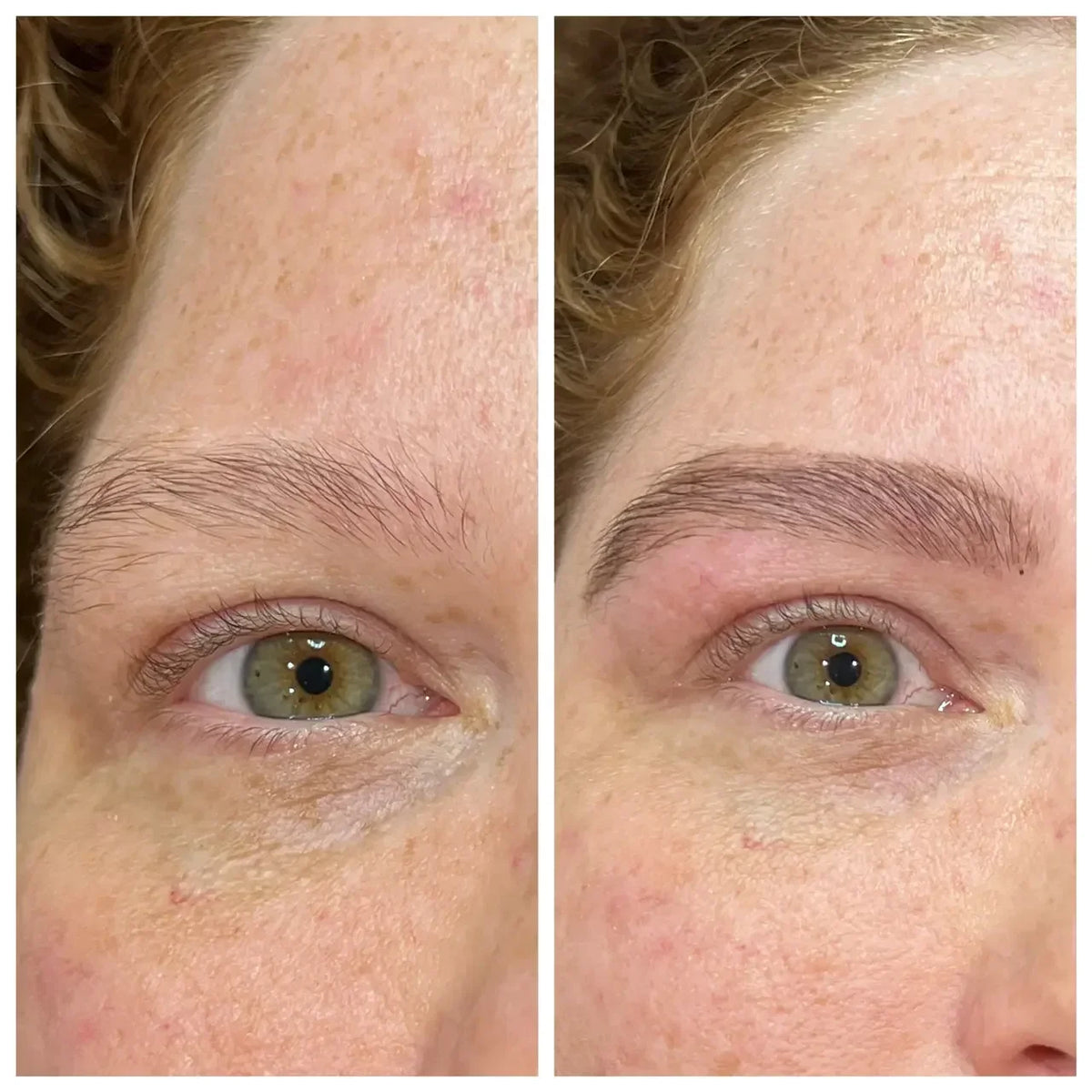 Image of woman who had a brow wax and brow tint at InnoVitale Spa in St Petersburg, FL